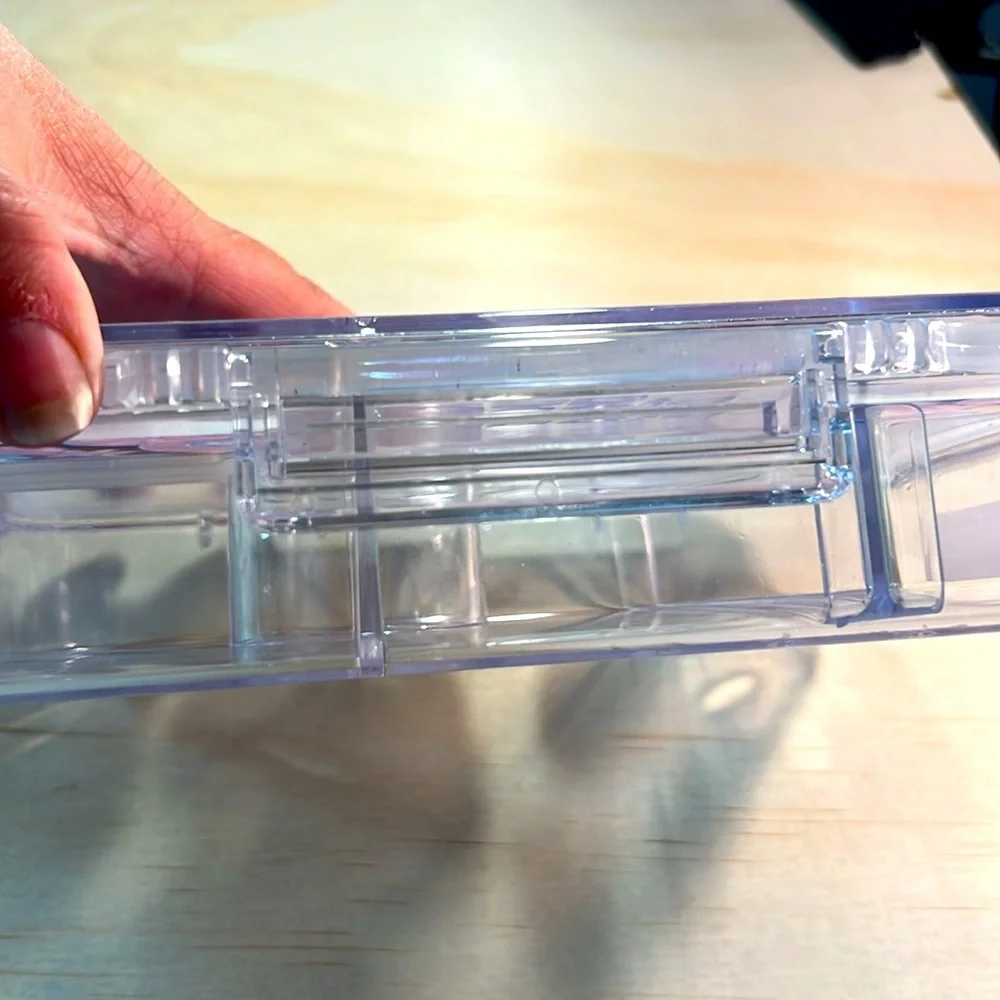 Smiggle Clear Decorative Snack/Lunch Box